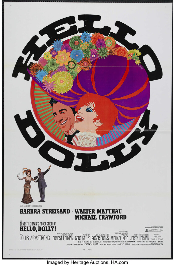 Hello, Dolly! (1969) movie poster 1