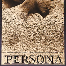 <cite>Persona</cite> Czechoslovak movie poster