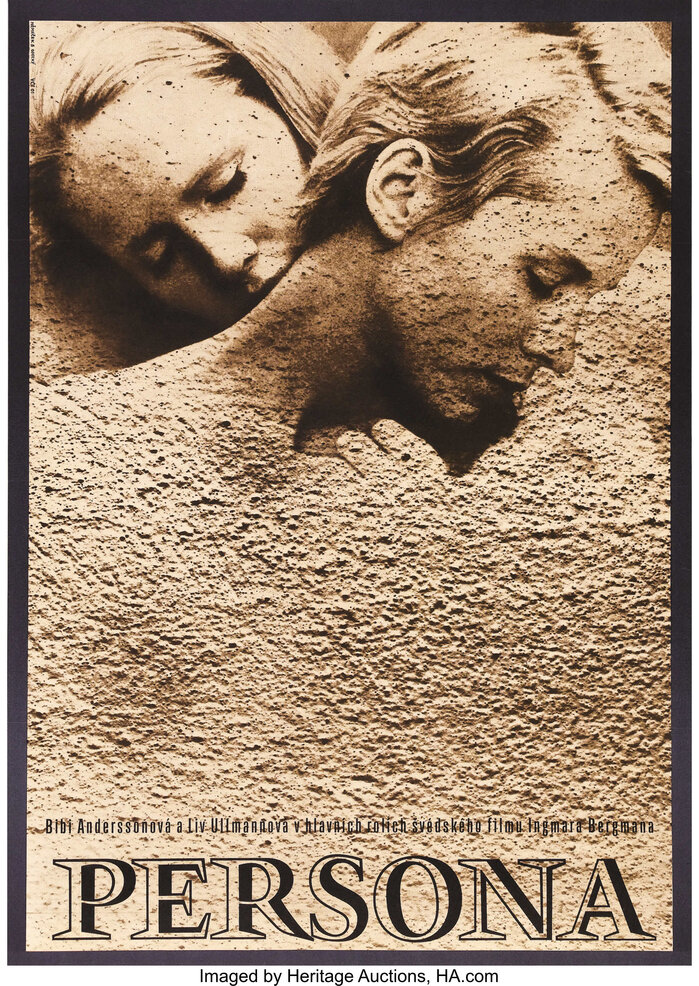 Persona Czechoslovak movie poster