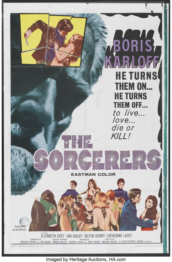 The Sorcerers movie poster 1