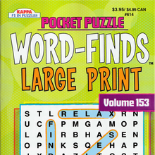 <cite>Pocket Puzzle: Word-Finds Large Print</cite>, Vol. 153