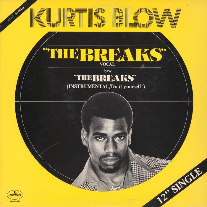 Kurtis Blow ‎– “The Breaks” single cover 1