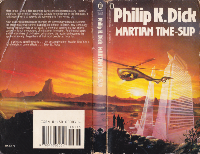 Martian Time Slip (1983). Cover art by by . [More info on ISFDB]