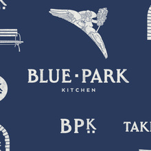 Blue Park Kitchen branding