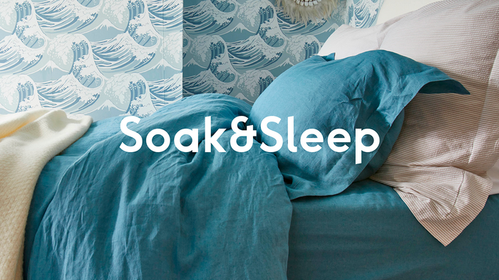 Soak &amp; Sleep identity 1
