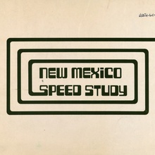 <cite>New Mexico Speed Study 1976</cite>