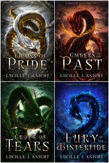 <cite>Elements of Chaos</cite> book series by Lucille J. Knight