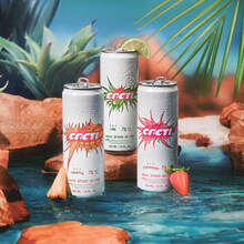Cacti Agave Spiked Seltzer packaging and merchandise