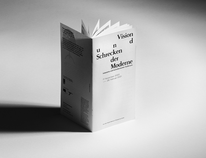 Vision und Schrecken der Moderne exhibition guide 2