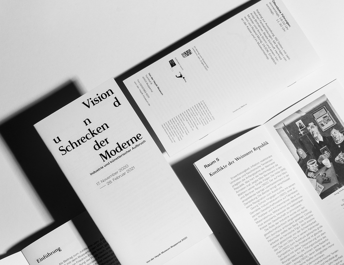 Vision und Schrecken der Moderne exhibition guide 3