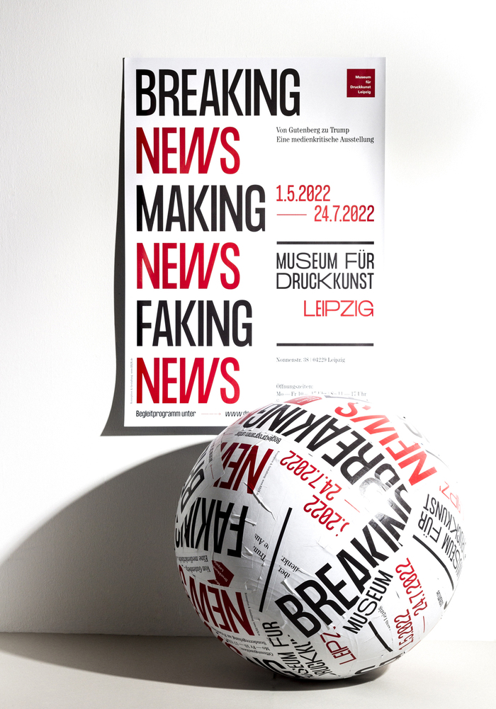 Breaking News, Making News, Faking News, Museum für Druckkunst Leipzig 2