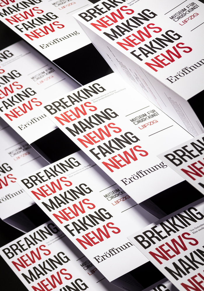 Breaking News, Making News, Faking News, Museum für Druckkunst Leipzig 1