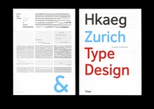 <cite>Zurich Type Design</cite> by Rudolf Barmettler (ed.)