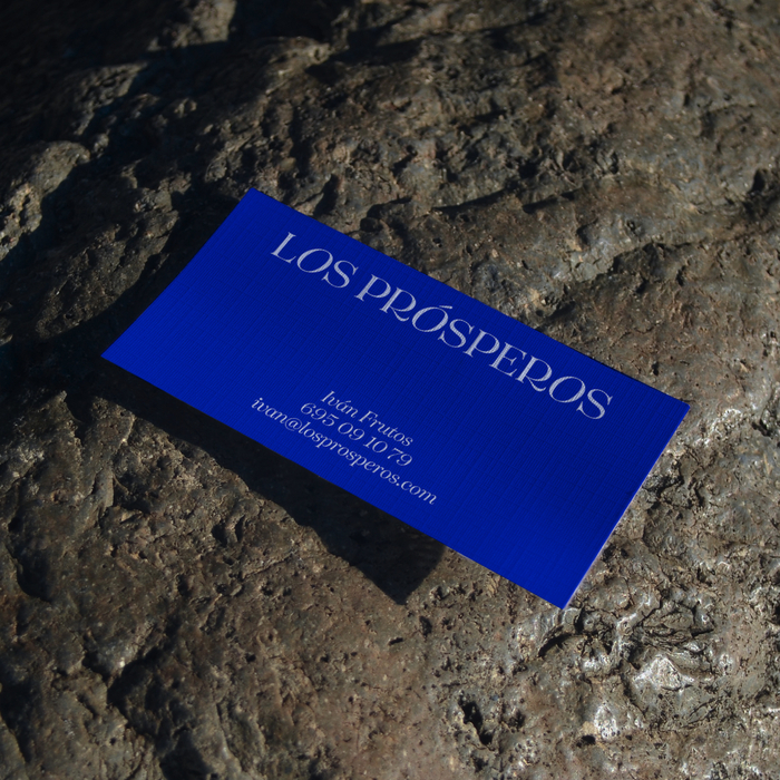 Los Prósperos brand identity 1