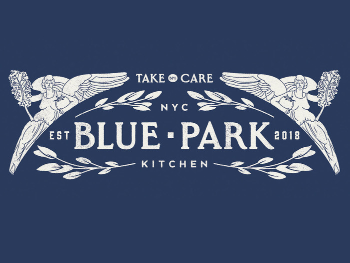 Blue Park Kitchen branding 1