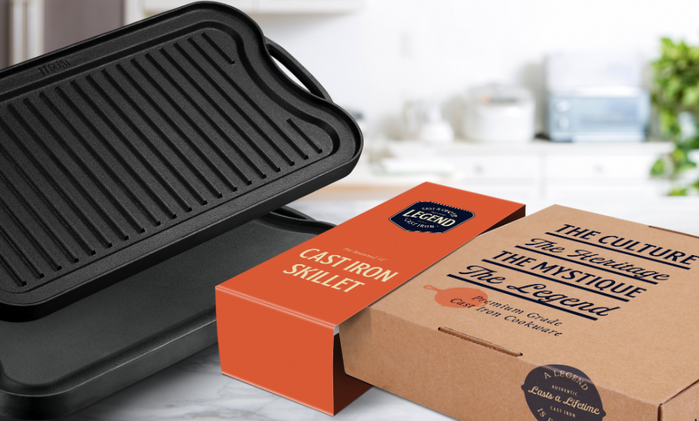 Legend Cookware Cast Iron series 8