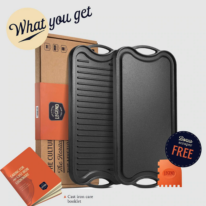 Legend Cookware Cast Iron series 10
