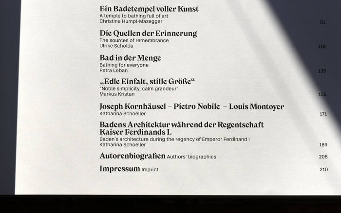200 Years of the Frauenbad catalog 5