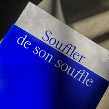 <cite>Souffler de son souffle</cite> exhibition catalog