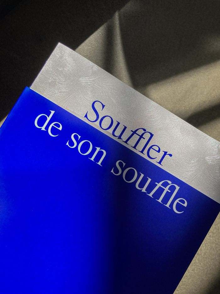 Souffler de son souffle exhibition catalog 1