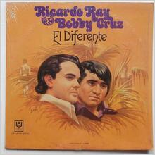 Ricardo Ray and Bobby Cruz – <cite>El Diferente</cite> album art