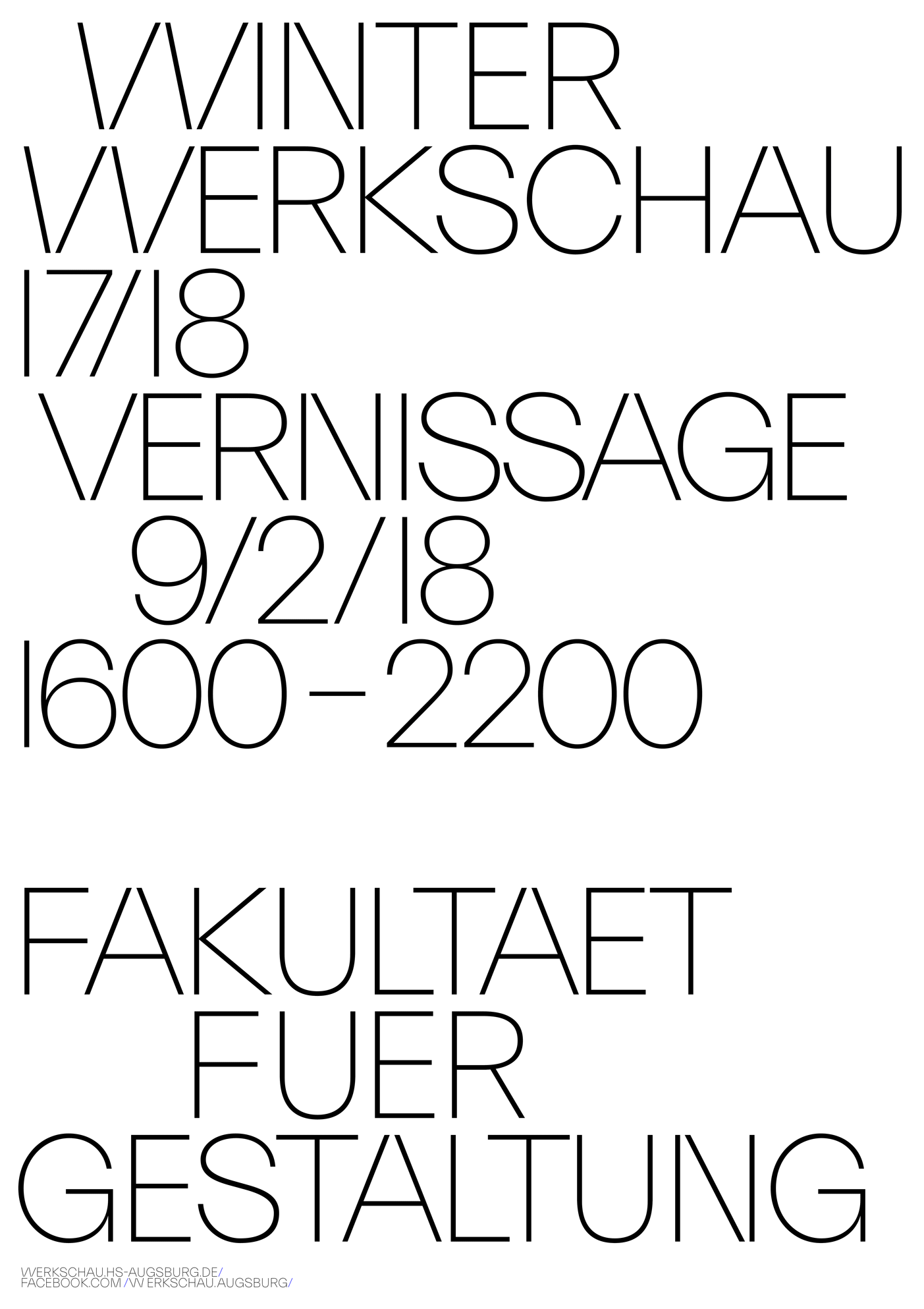 Winter Werkschau 17/18 at Hochschule Augsburg 4