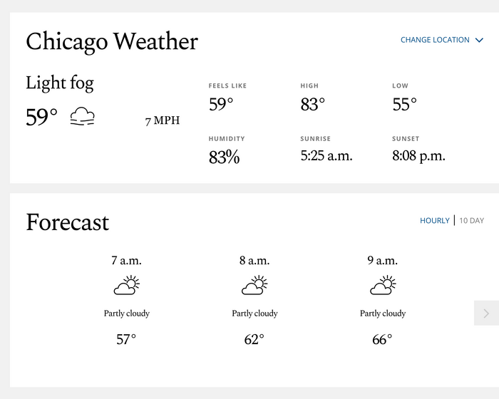 Chicago Tribune website 5