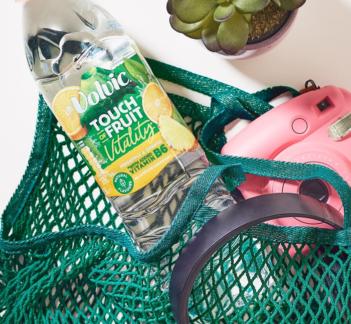 Volvic Touch of Fruit packaging 2