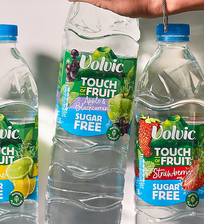 Volvic Touch of Fruit packaging 3