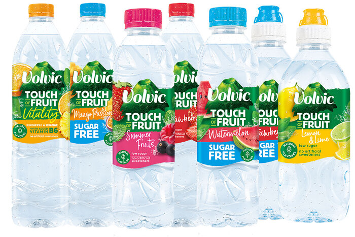 Volvic Touch of Fruit packaging 1