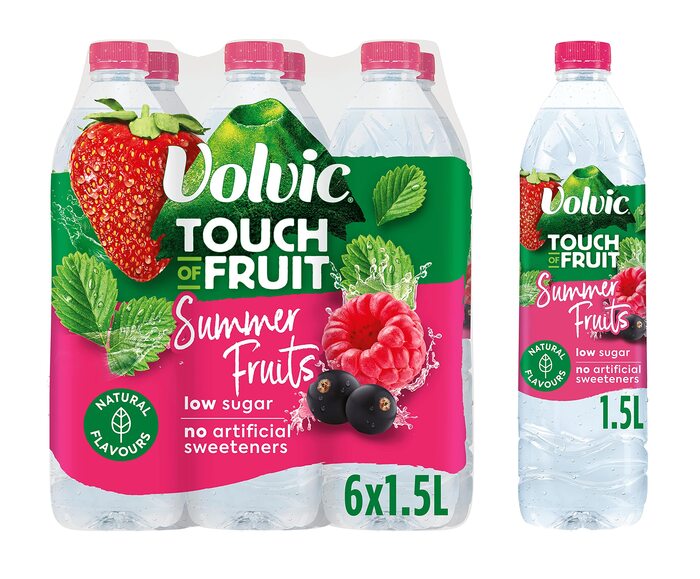Volvic Touch of Fruit packaging 4