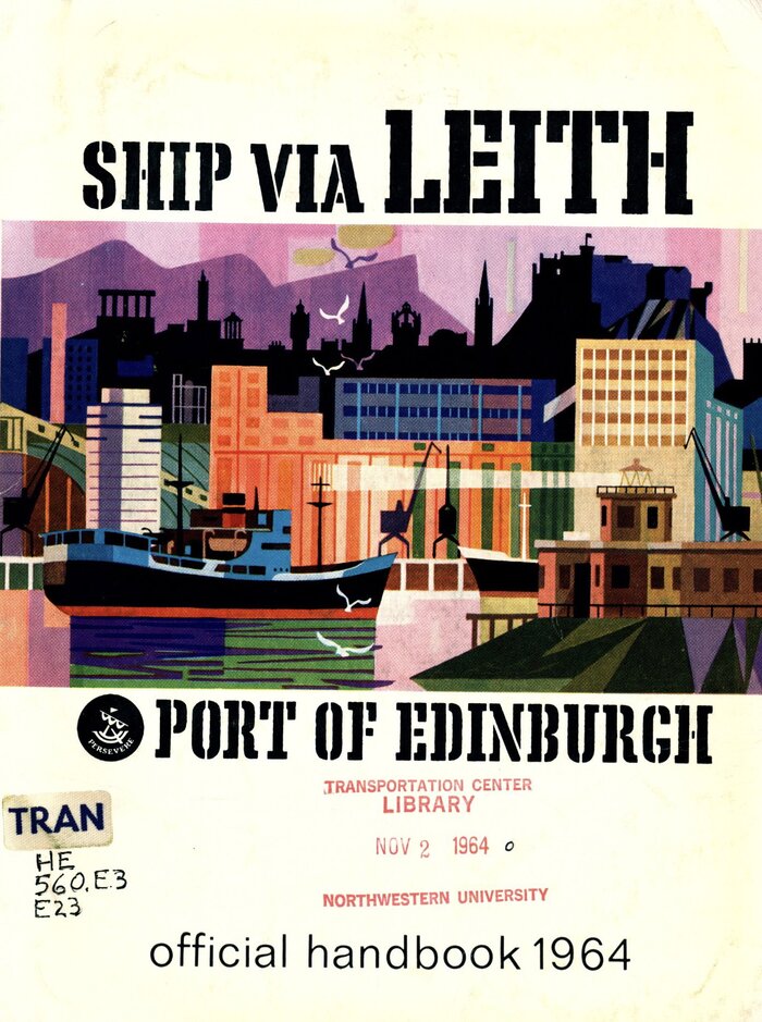 Ship via Leith – Port of Edinburgh official handbook 1964 1