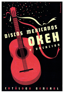 “Discos Mexicanos” ad by OKeh and <span>Vocalion</span>