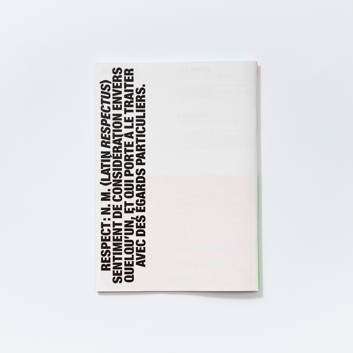Respect magazine, issue 01 2