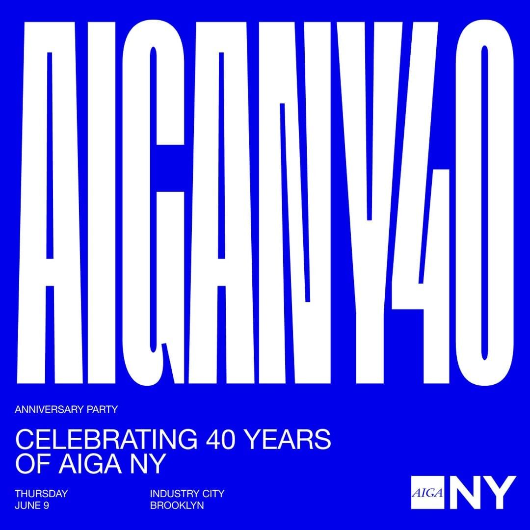 40 Years of AIGA NY