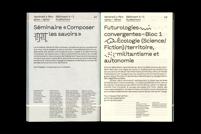 Chaire Arts &amp; Sciences identity 6