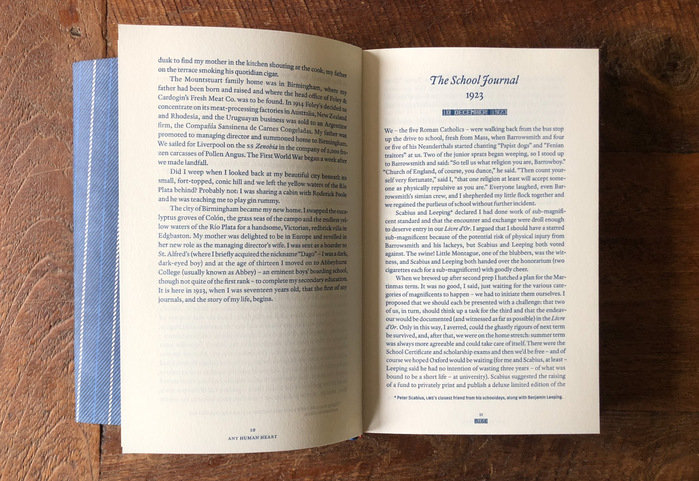 Any Human Heart by William Boyd (TOC 4) 4