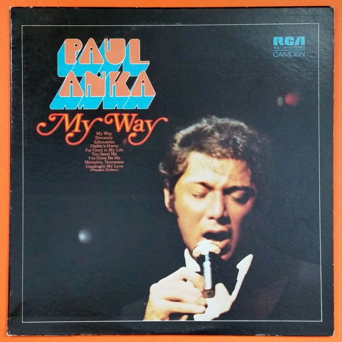 Paul Anka &ndash; My Way album art 3