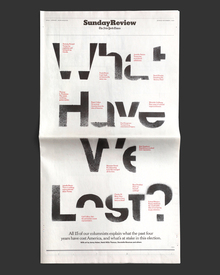 “What Have We Lost?”, <cite>The New York Times</cite>