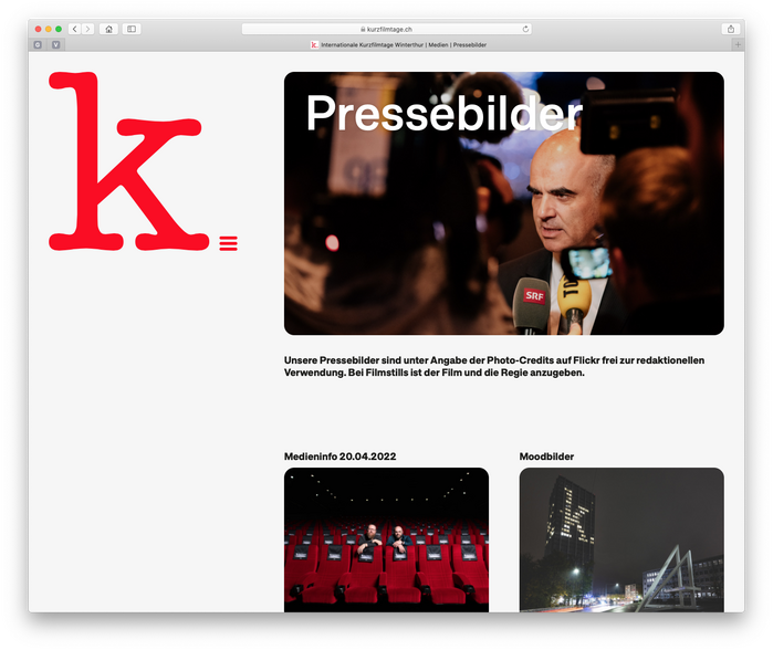 Internationale Kurzfilmtage Winterthur website 5