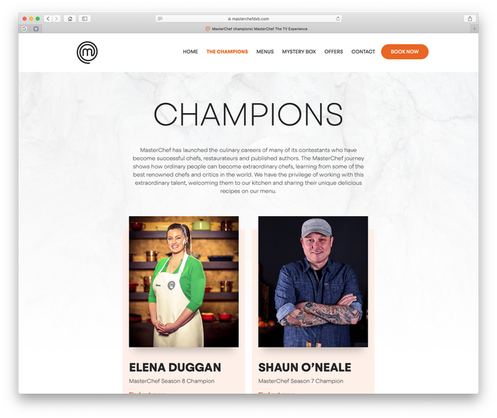 MasterChef Dubai restaurant website 3
