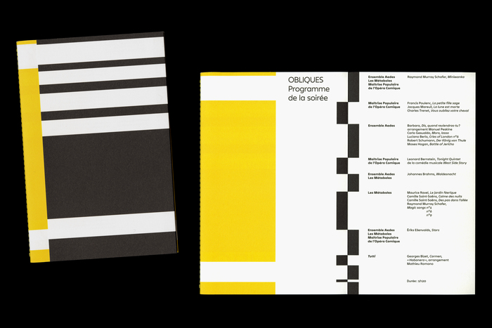 Obliques evening, Opéra Comique 3