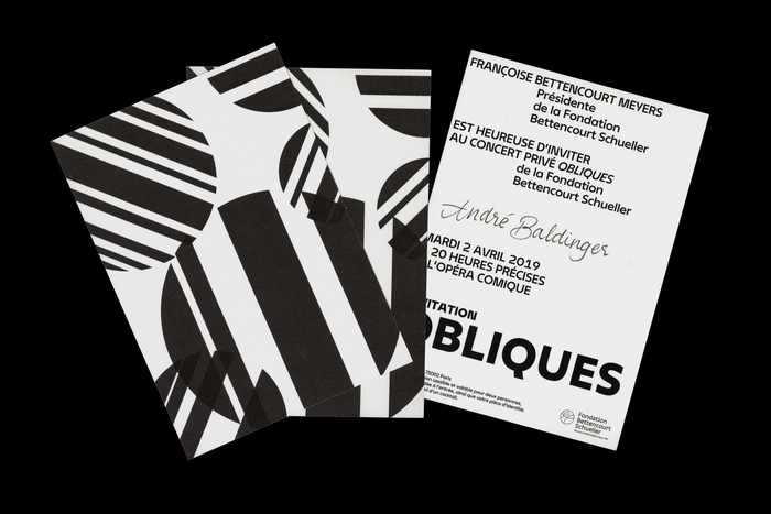 Obliques evening, Opéra Comique 2