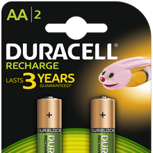 Duracell websites and packaging