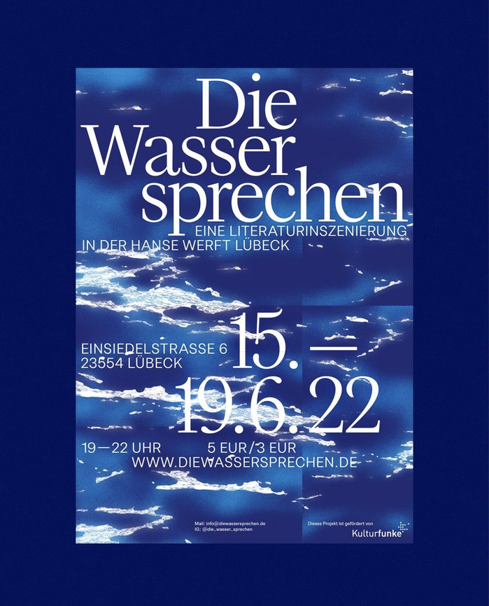 Die Wasser sprechen at Hanse Werft Lübeck 1