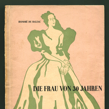 <cite>Die Frau von 30 Jahren</cite> by Honoré de Balzac (Saar-Verlag)