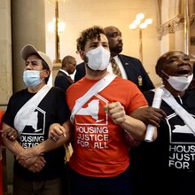 Housing Justice for All visual identity