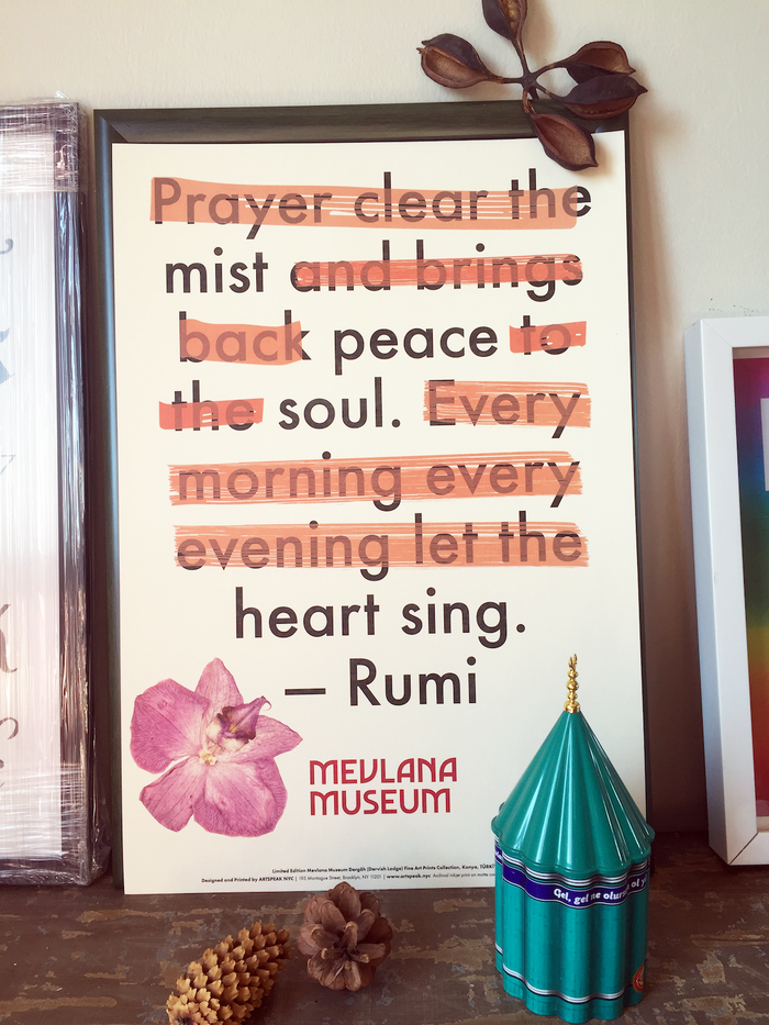 Rumi poster series for Mevlâna Museum 5