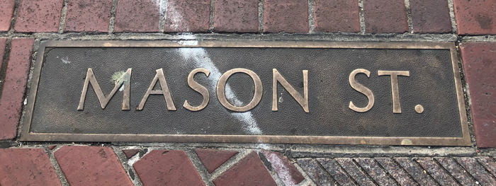 San Francisco sidewalk street name plaques 1