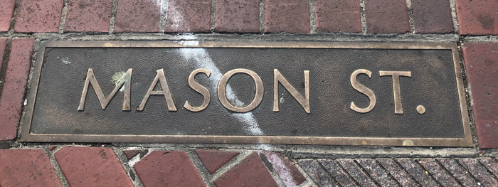 San Francisco sidewalk street name plaques 1